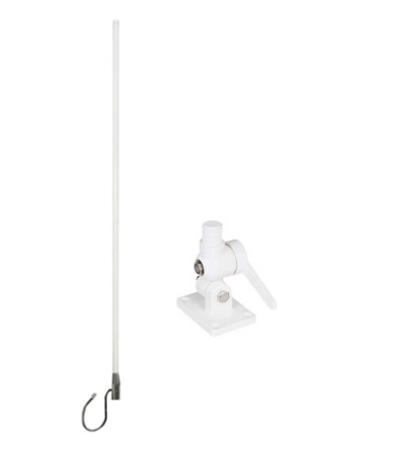 Marine WideBand Omni HG 7 / 10dBi Antenna - No Cable - Suits 3G/4G Routers - Standard Adjustable Base