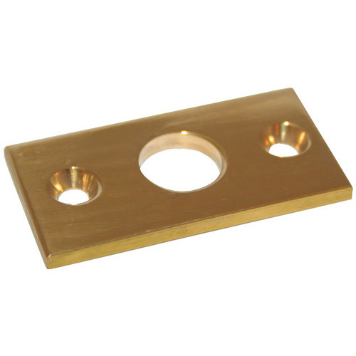 Rowlock Plate Flat Brass