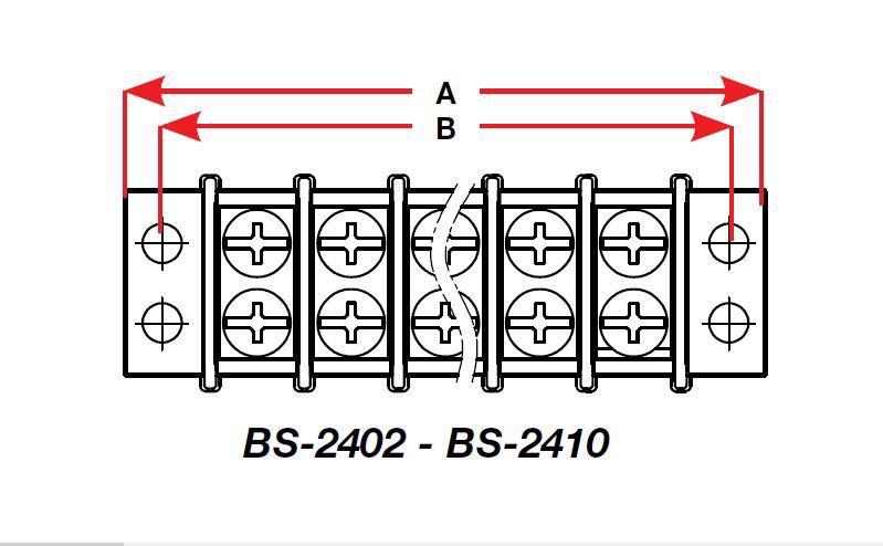 Terminal Block 20A - 6 Circuit