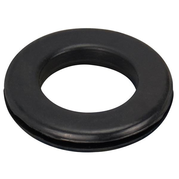 Black Steering Grommet - Round - 50mm