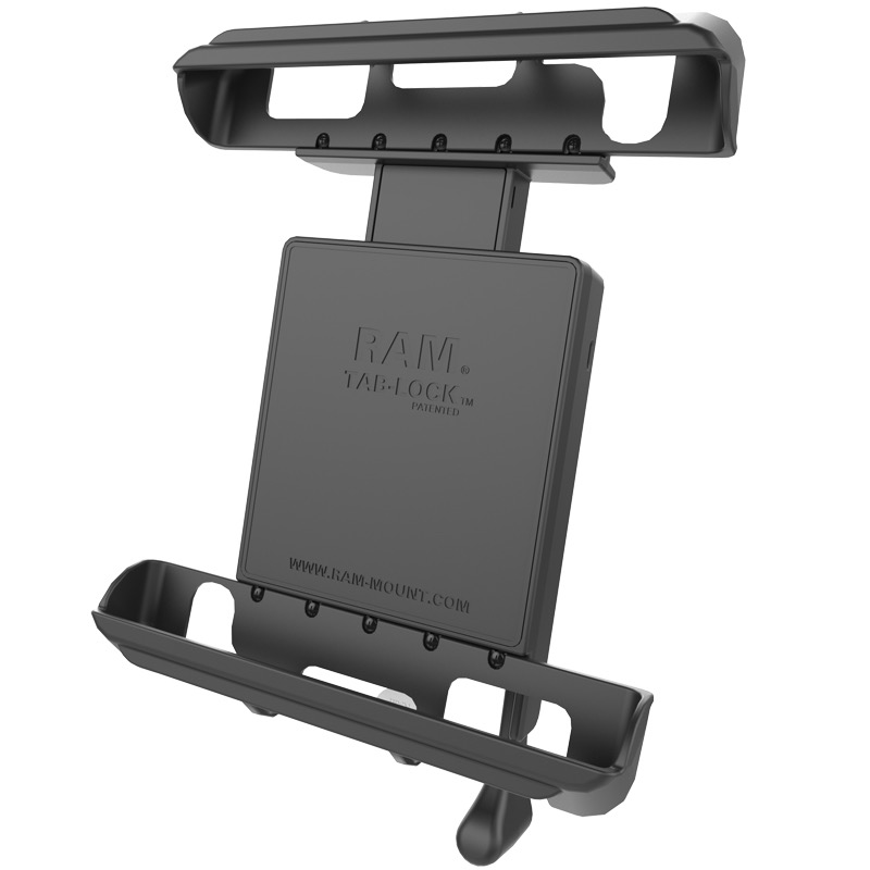 RAM Tab-Lock Locking Cradle for 10" Screen Tablets WITH HEAVY DUTY CASES including the Apple iPad 1-4