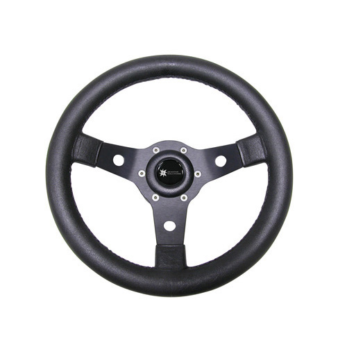 Steering Wheel - Sport Three Spoke Aluminium - Dia: 310mm - 12.2in