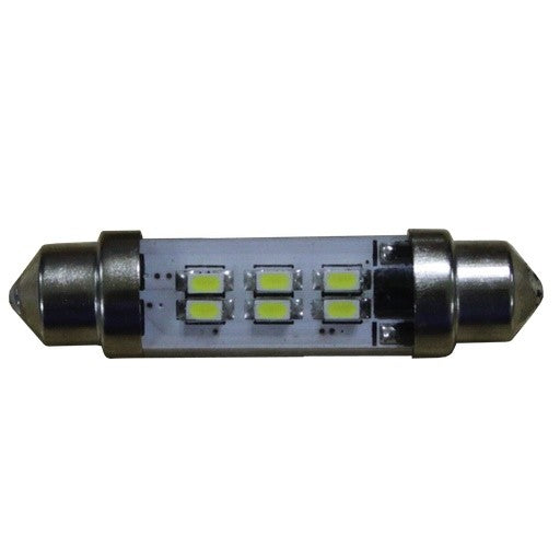 42mm Festoon 6 LEDs Waterproof 10-30V DC