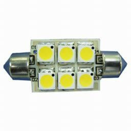 42mm Festoon 6 LEDs 8-30V DC