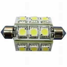 42mm Festoon 9 LEDs 10-30V DC