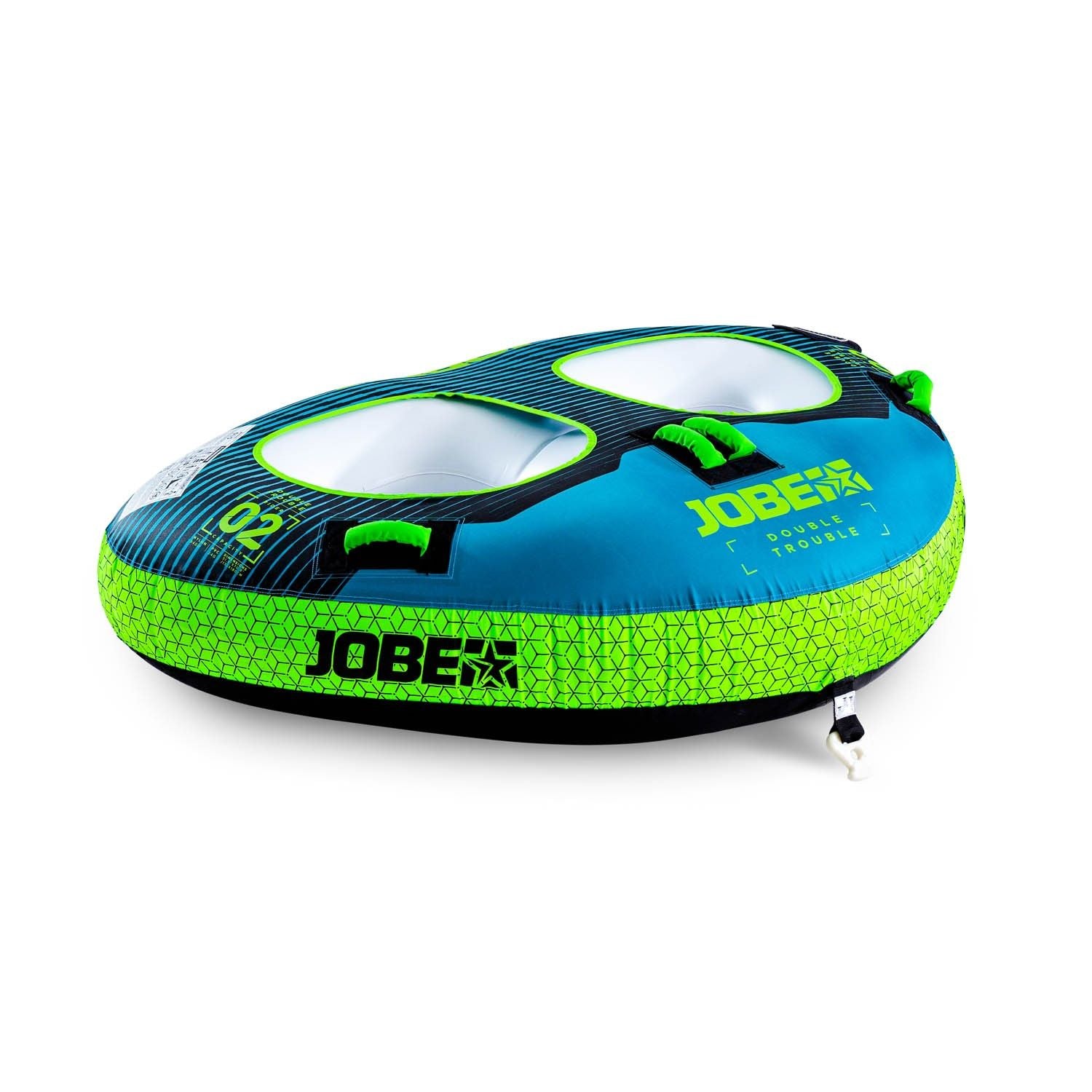 Jobe Double Trouble Towable 2P - Green