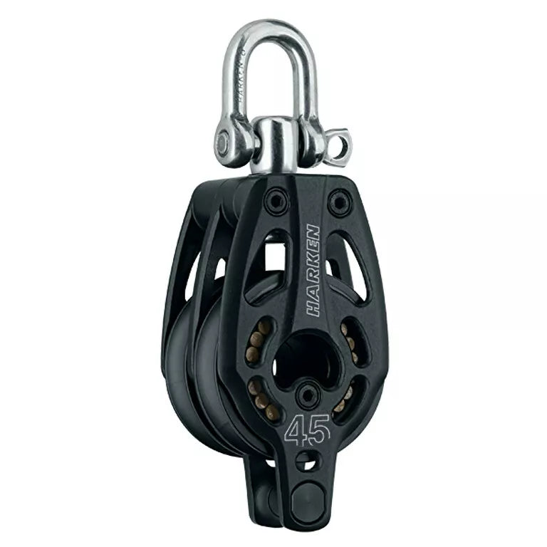 45mm Black Magic Double Block Swivel Becket