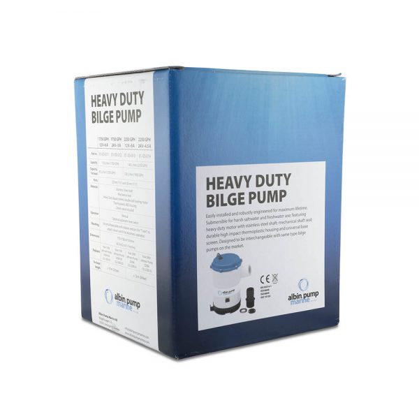 Albin - Bilge Pump Heavy Duty 2250 GPH