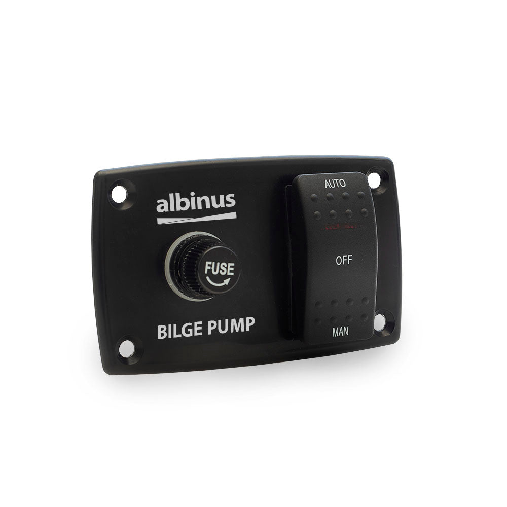 Albin - Bilge Pump Panel 3-way 12/24V