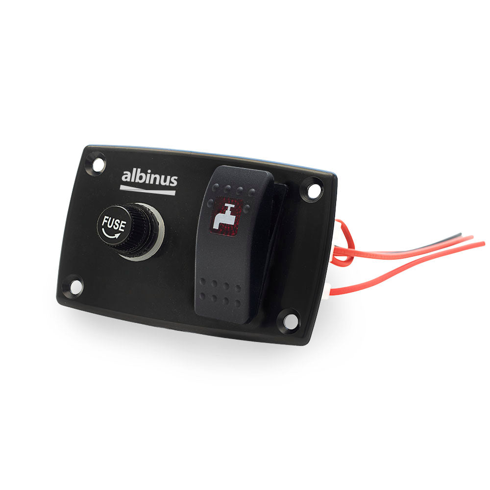 Albin - Wash Down Pump Panel 2-way 12/24V