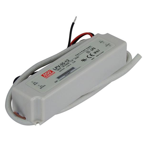 12V Waterproof Power Supply - 30W Max. Output Power