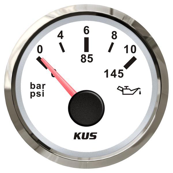 12V Oil Pressure Gauge NMEA 2000 - 52mm Dia.