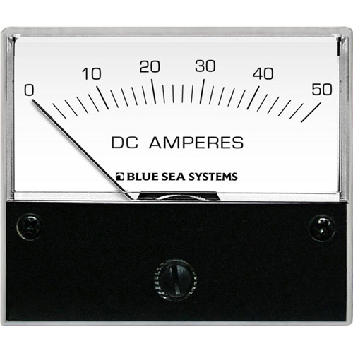 DC Analog Ammeter - 0 to 50A with Shunt