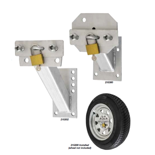 Universal Spare Wheel Mount Bracket - Heavy-Duty