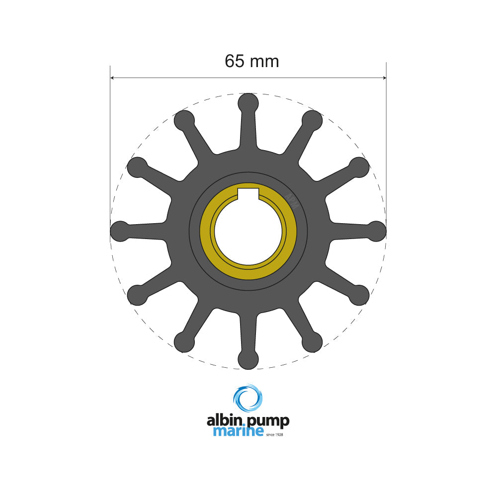 Albin - Premium Impeller kit PN 06-01-019