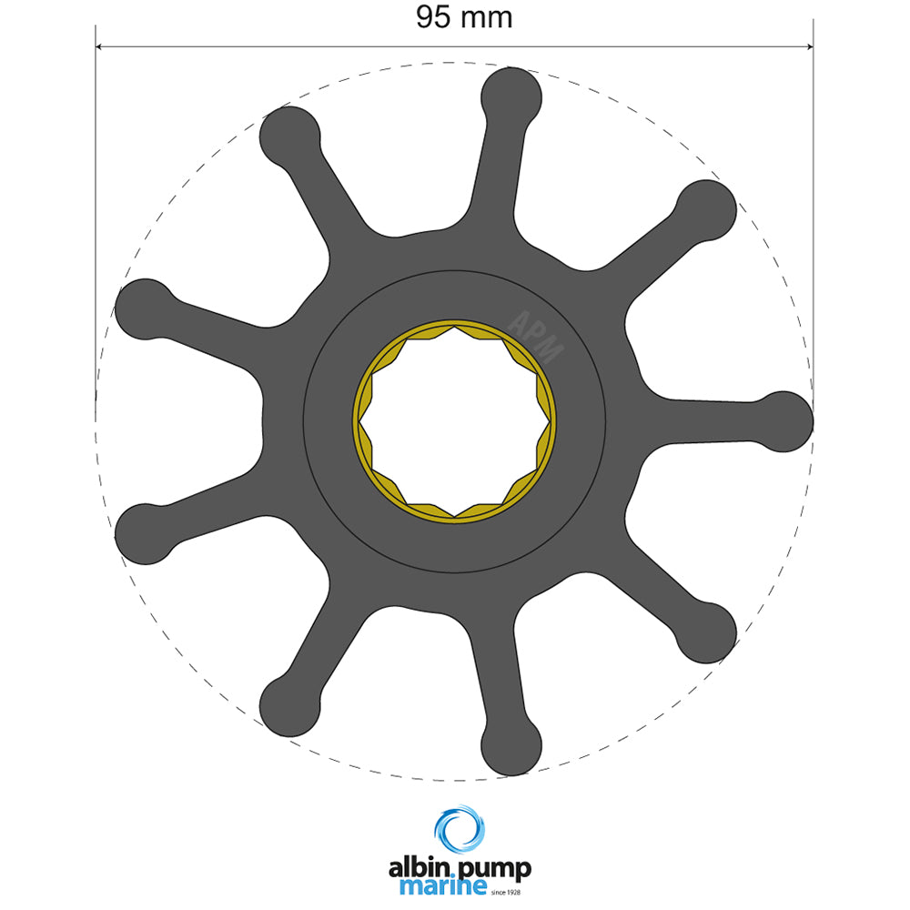 Albin - Premium Impeller PN 06-02-027