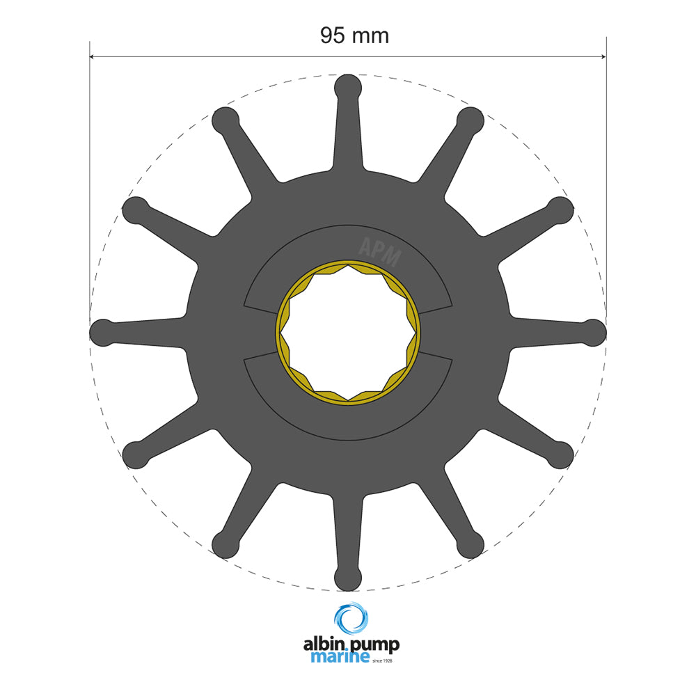 Albin - Premium Impeller PN 06-02-028