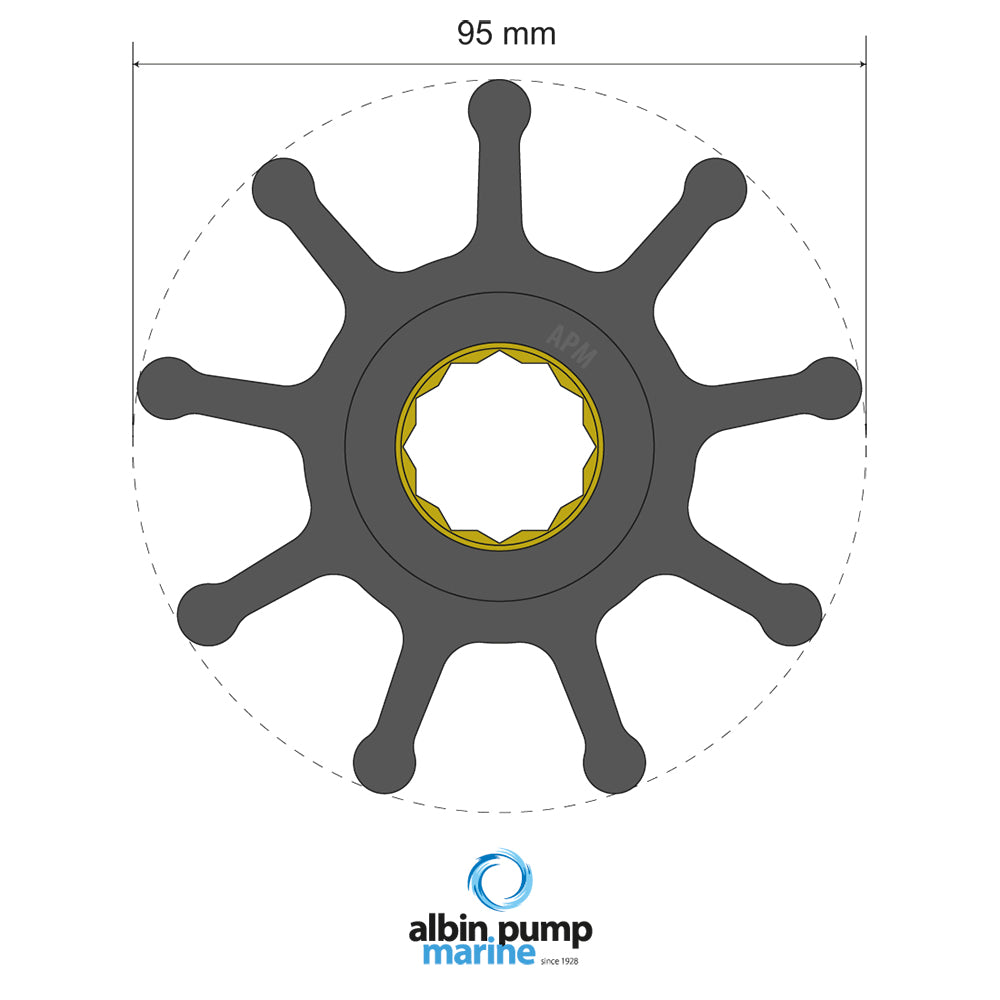 Albin - Premium Impeller PN 06-02-029