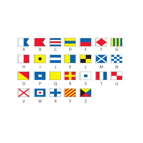 Code Flag 'J' - 760 x 600mm