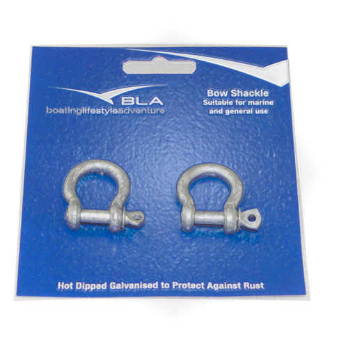 Bow Shackle - Galvanised (Packaged Item)