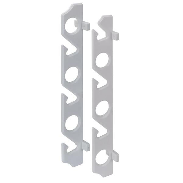 Wall Hanging Rod Rack - White