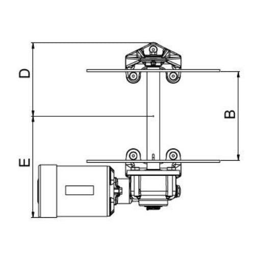 Tasman Winch 8-6 (Incl. 150m 6mm Rope & 10m 6mm Chain)