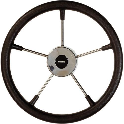 Steering Wheel w/ PU-foam Layer - Dia: 360mm