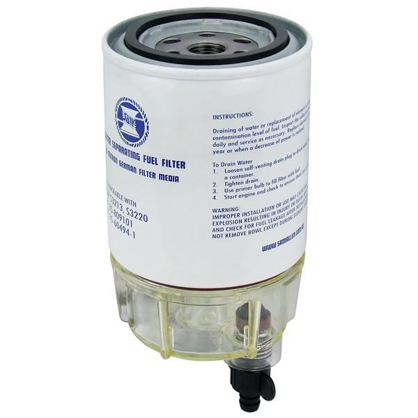 Mercury/Racor Fuel Filter with Clear Bowl