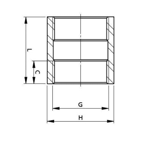 Female Socket AISI 316