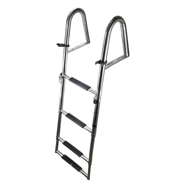 Stainless Steel Folding Platform Ladder
