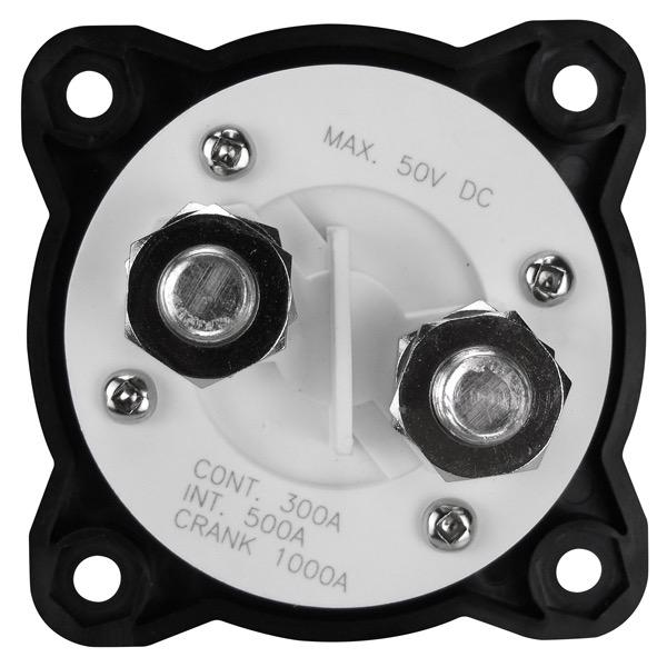 Battery Master Switch Rotary Style w/ 2 Positions - Flush Mount