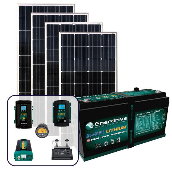 200Ah B-TEC incl. 720W Solar, DC40, AC40, EPRO+ & 2600X