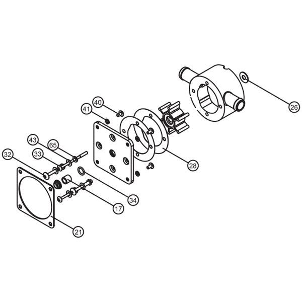 Toilet Pump Gasket Kit