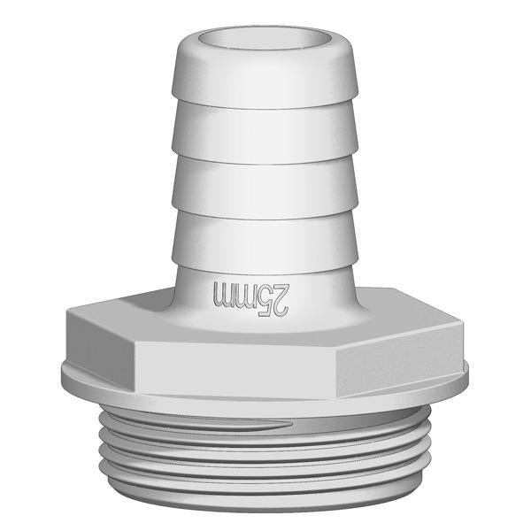 1-1/2" BSP (M) Tank Fitting - Straight
