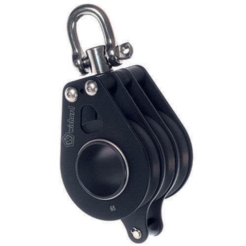 Roller Block Sheave 50 - Triple Swivel Head w/ Becket