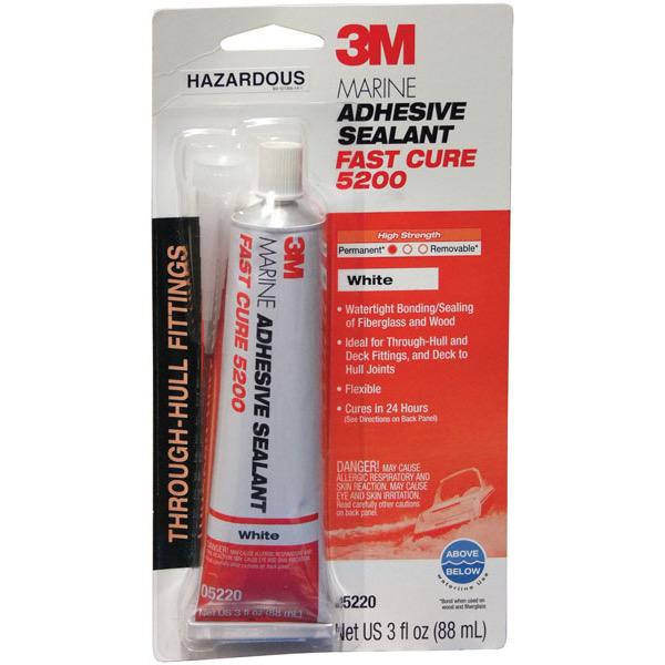 Marine Adhesive Sealant Fast Cure 5200