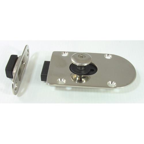 Magnetic Slide Catch - Stainless Steel Suits Left or Right Hand