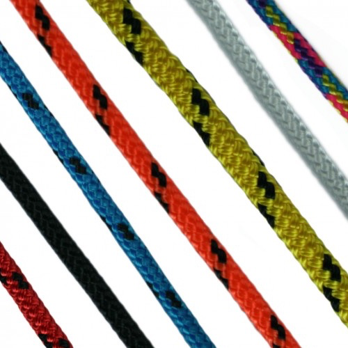 6mm Racespec Polyester Braid Rope, High Strength UHMWPE Core