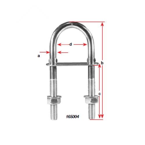 U Bolt - Stainless Steel