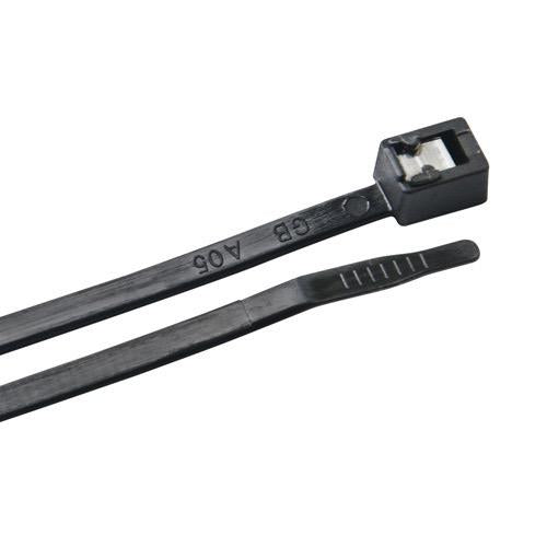 Self Cutting Cable Tie - Black UVB Cable Tie Flush