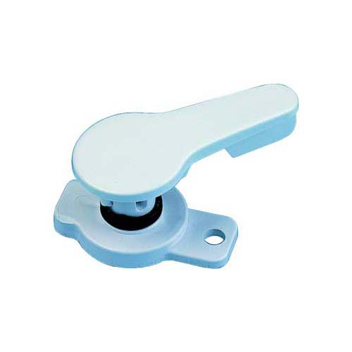Complete Recessed Hatch Handle Assembly - Grey