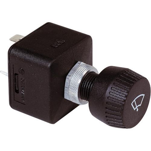 Three-position Rotary Switch for Windscreen Wipers (OFF - 1 - 2)