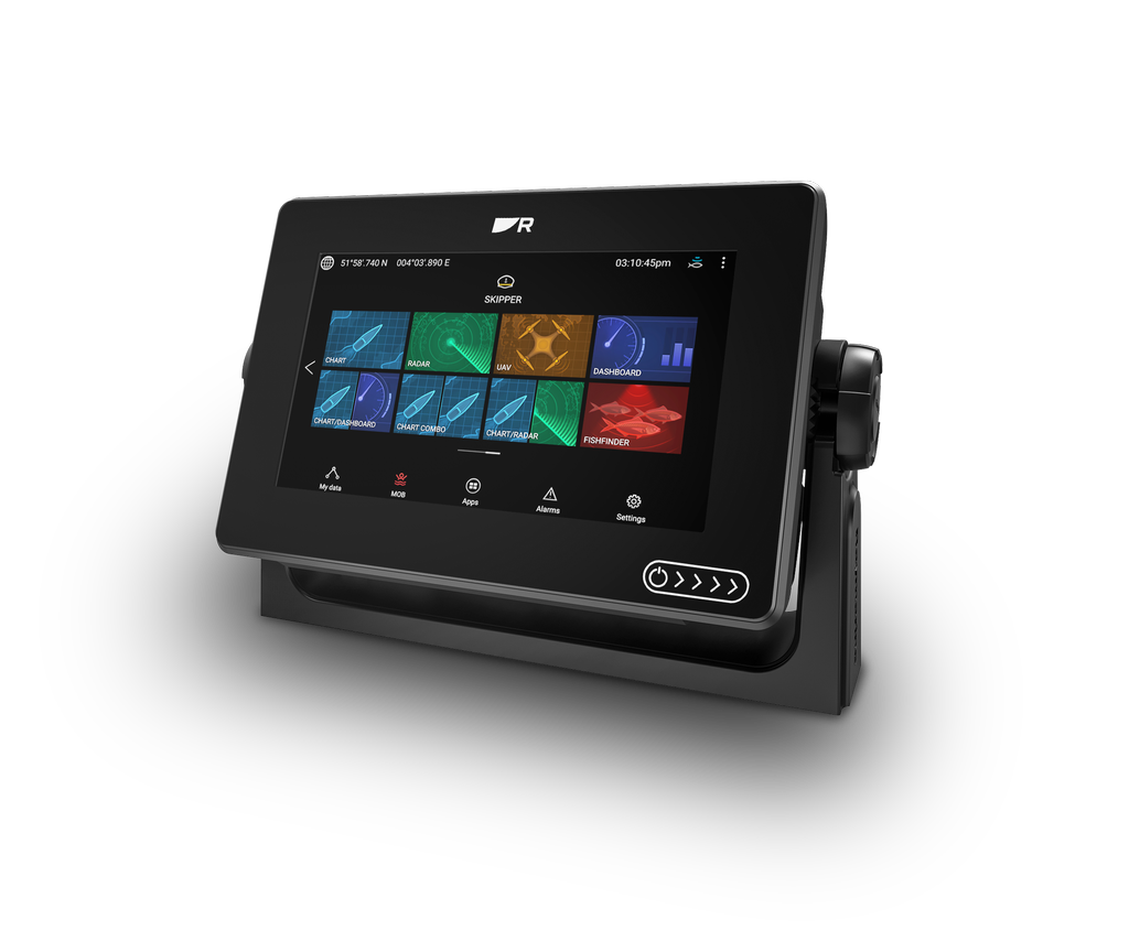 AXIOM+ 7" Multi-function Display with integrated RealVision 3D& 600W Sonar