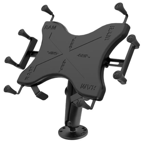 X-Grip Drill-Down Double Ball Mount for 9"-10" Tablets