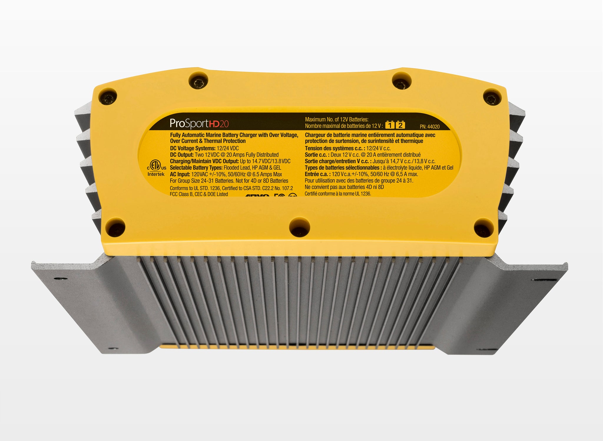 On-Board Waterproof Battery Charger ProSportHD Series