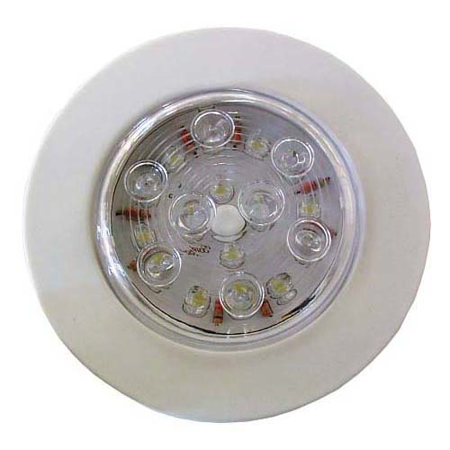 Light LED White Flush 12v