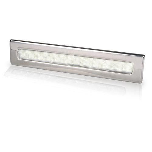 Waiheke LED Strip Lamp - Stainless Steel Rim - 24V White Light