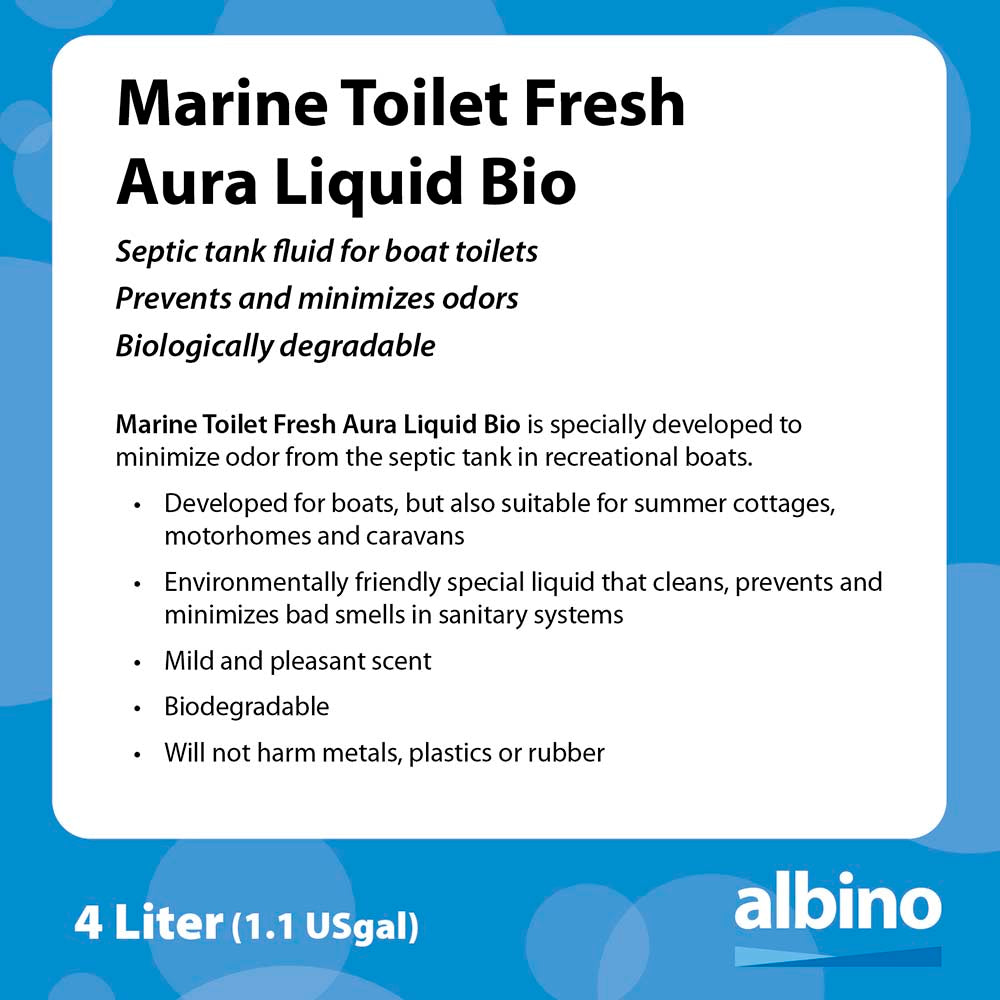 Albin - Marine Toilet Fresh Aura Liquid Bio