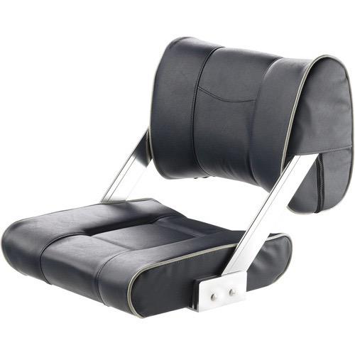 FERRY Moveable double sided backrest - Dark blue with white seams