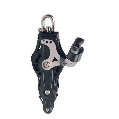 Ball Bearing Fiddle Block Sheave Dia 55mm - Swivel Head w/ Becket & Cam